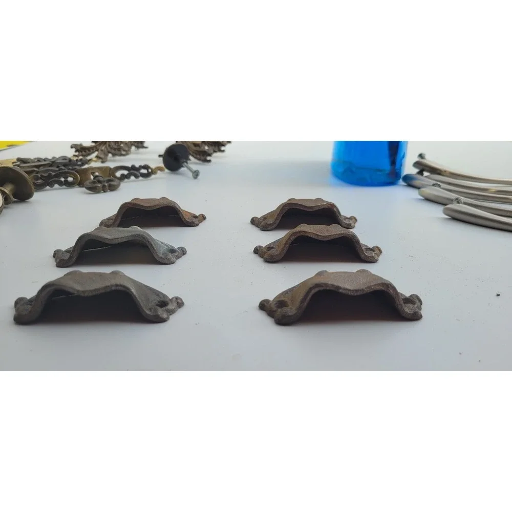 Antique‎ Cast Iron Drawer Pulls 3